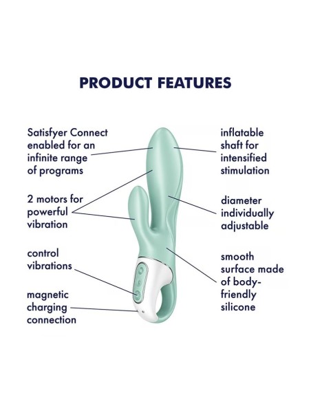 SATISFYER AIR PUMP BUNNY 5+
