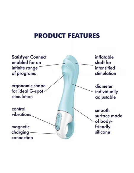 SATISFYER AIR PUMP VIBRATOR 5+
