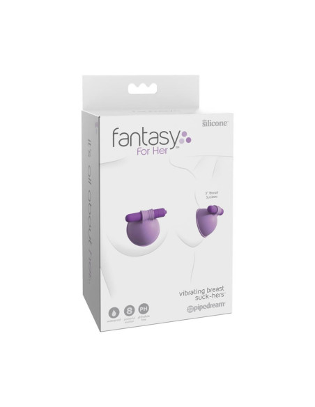 Vibrating Breast Suck-Hers - Purple acquista online su Porky's Store