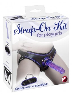 Strap-On Kit with blindfold