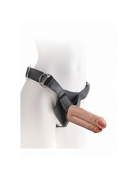 Strap-On Harness  w/ 7" Two Cocks One Ho acquista online su Porky's Store