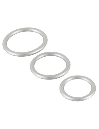 Metallic Silicone Cock ring se acquista online su Porky's Store