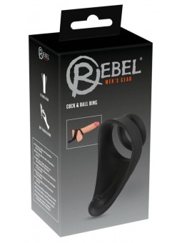 Rebel Cock & ball ring