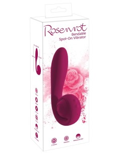 Rose Bendable Vibrator