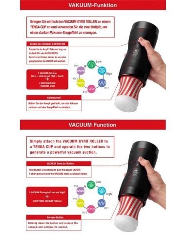 Tenga Vacuum Gyro Roller