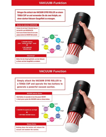 Tenga Vacuum Gyro Roller