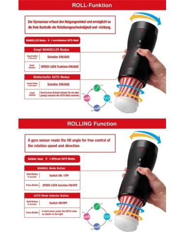 Tenga Vacuum Gyro Roller