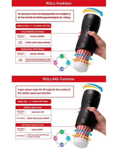 Tenga Vacuum Gyro Roller