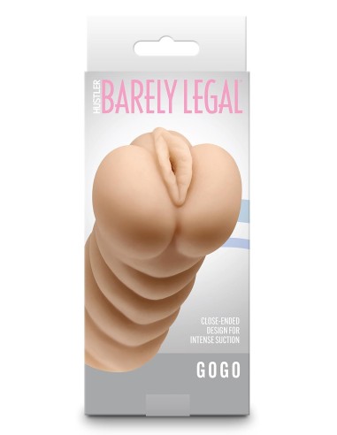 BARELY LEGAL GOGO STROKER WHITE