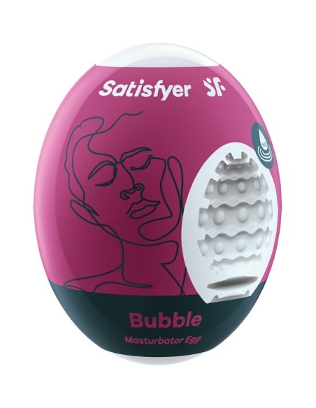 SATISFYER MASTURBATOR EGG BUBBLE