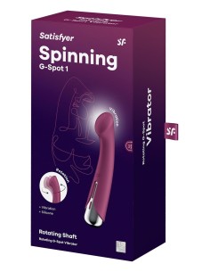 SATISFYER SPINNING G-SPOT 1 RED