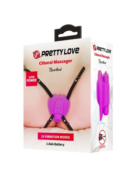 Pretty Love Heartbeat Clitoral Massager