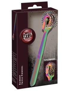 Rainbow Triple Pinwheel