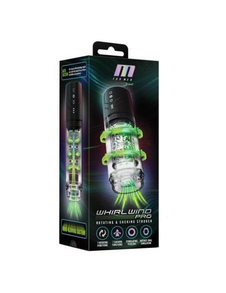 M FOR MEN WHIRLWIND PRO BLACK