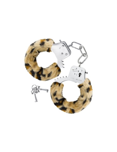 TEMPTASIA BEGINNER CUFFS LEOPARD