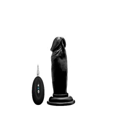 Vibrating Realistic Cock   Black acquista online su Porky's Store