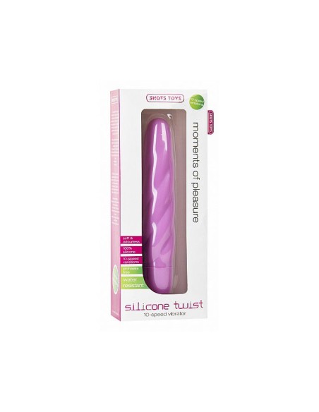 Silicone Twist Pink