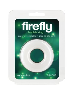FIREFLY BUBBLE RING LARGE WHITE