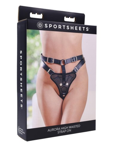 SPORTSHEETS AURORA HIGH WAISTED STRAP ON
