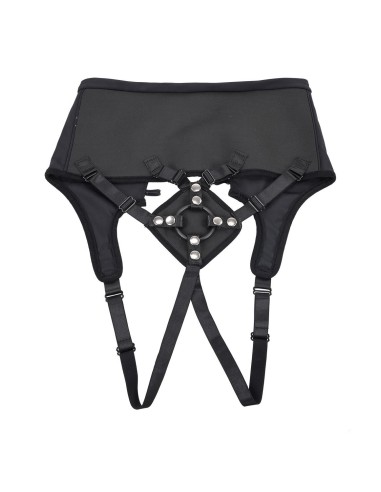 SPORTSHEETS HIGH WAISTED CORSET STRAP ON