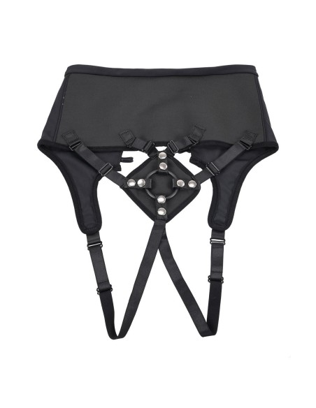 SPORTSHEETS HIGH WAISTED CORSET STRAP ON
