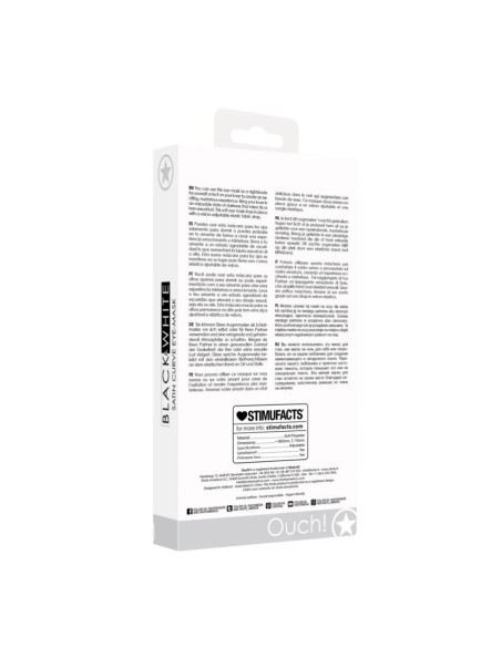 Satin Curvy Eye Mask