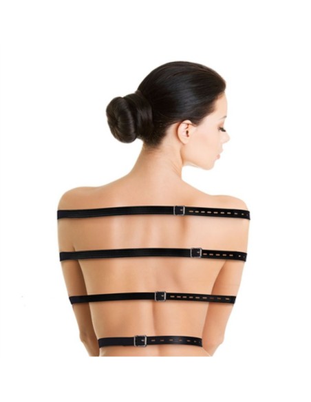 Full Body Bondage Belts - Black