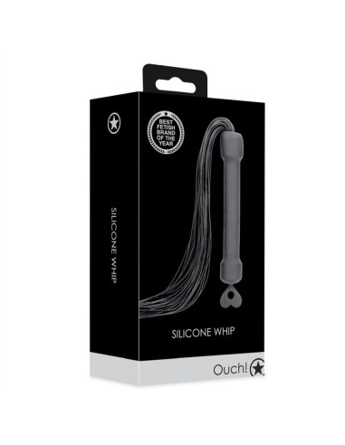 Beginners Silicone Whip - Black