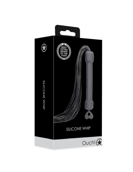 Beginners Silicone Whip - Black