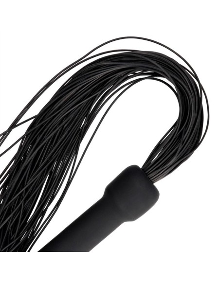 Beginners Silicone Whip - Black