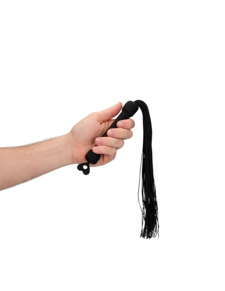 Beginners Silicone Whip - Black