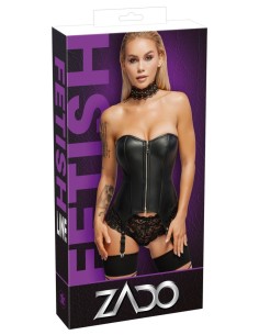 Leather Suspender Corset