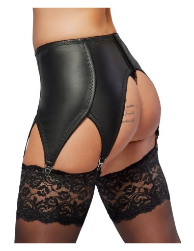 Leather Suspender Belt