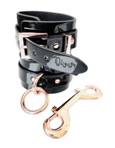 KINKY DIVA ANKLE CUFFS BLACK 2