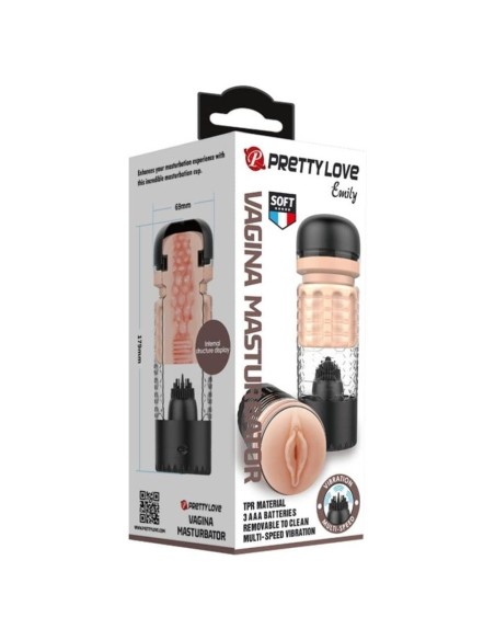 Pretty Love Emily Masturbator Black