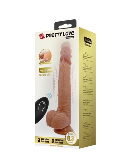 Pretty Love Jonathan 8.3" Vibrating Dild