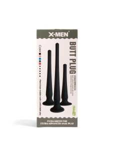 X-MEN Butt Plug Size S Black