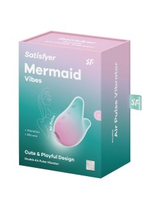 SATISFYER MERMAID VIBES MINT/PINK