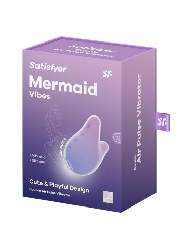 SATISFYER MERMAID VIBES VIOLET/PINK