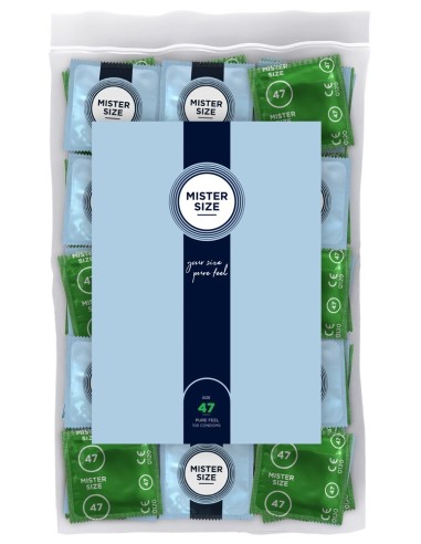 Mister Size 47mm pack of 100