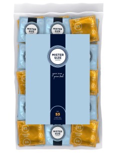 Mister Size 53mm pack of 100