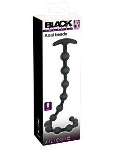 Black Velvets Anal Beads Silic