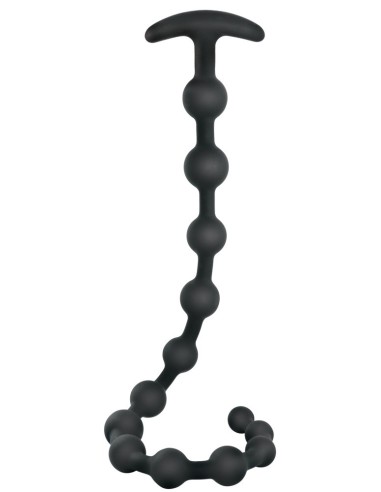 Black Velvets Anal Beads Silic