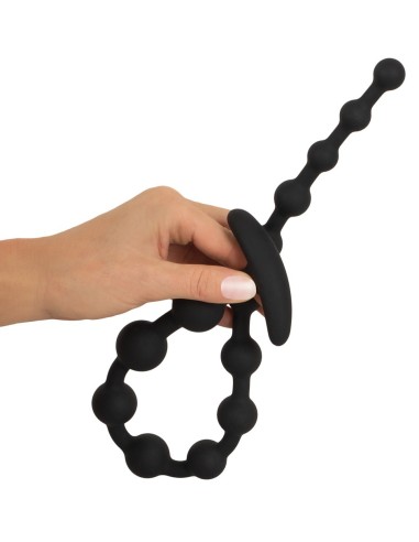 Black Velvets Anal Beads Silic