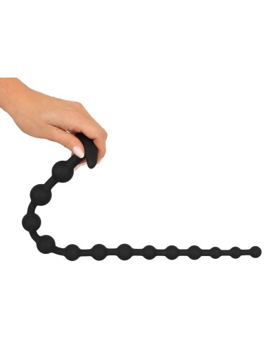 Black Velvets Anal Beads Silic