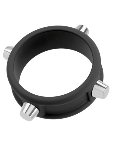 Rebel Cock Ring w Studs