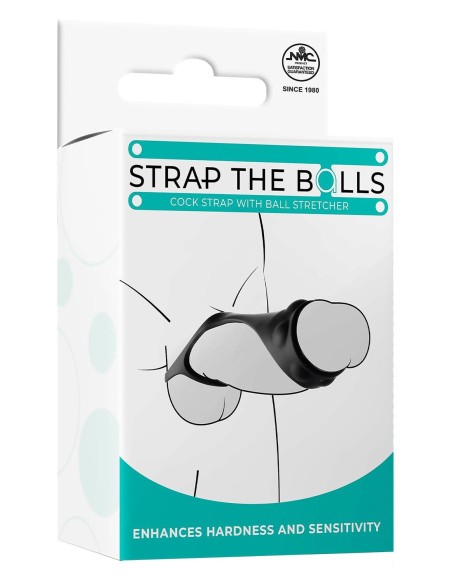 NMC SILICONE COCK STRAP WITH BALL STRETC