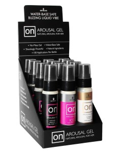 SENSUVA ON AROUSAL GEL ASSORTED 12 PIECE 2