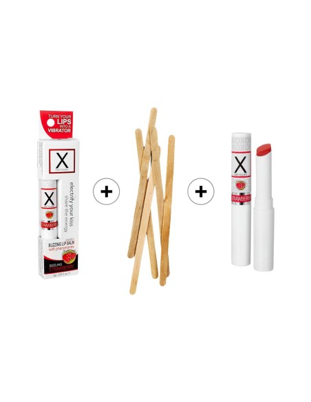 SENSUVA X ON THE LIPS STRAWBERRY 12 PIEC