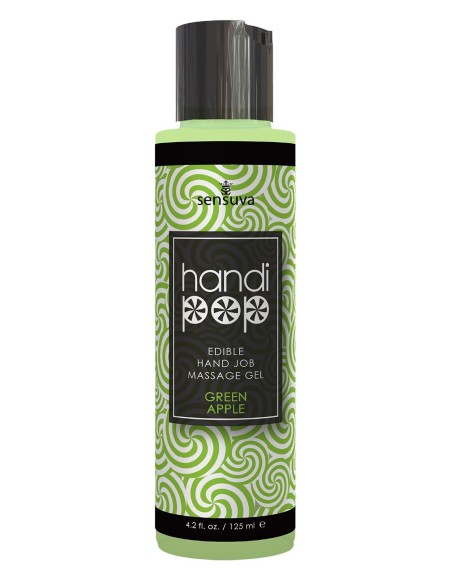 SENSUVA HANDIPOP EDIBLE MASSAGE GEL GREE